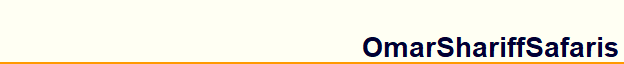OmarShariffSafaris